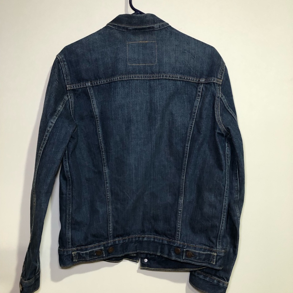 MEN’S VINTAGE LEVIS ORIGINAL RIVETED JEAN JACKET, SIZE M, IN NEW CONDITION - Picture 6 of 10